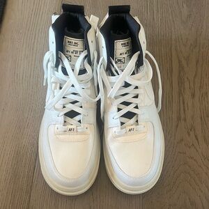 Nike AF1 White Sneaker Boots Never Worn